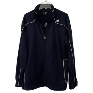 2006 Adidas Track Jacket White Accents Basketball Large